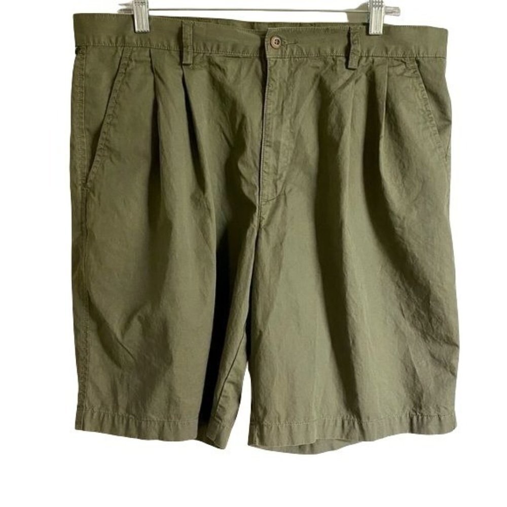 Dockers Green Cotton Shorts Mens Size 38